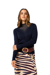 VEGAN LEATHER SLEEVELESS JACKET