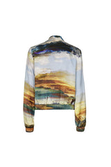 LANDSCAPE DESIGN BOMBER JACKET