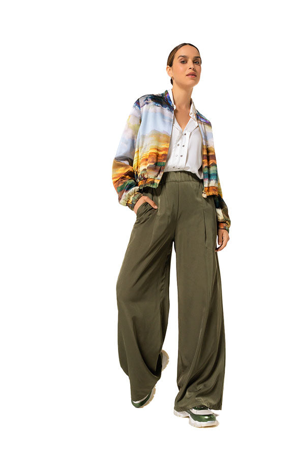 LANDSCAPE DESIGN BOMBER JACKET