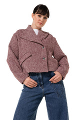 SUPPLE TWEED SHORT JACKET