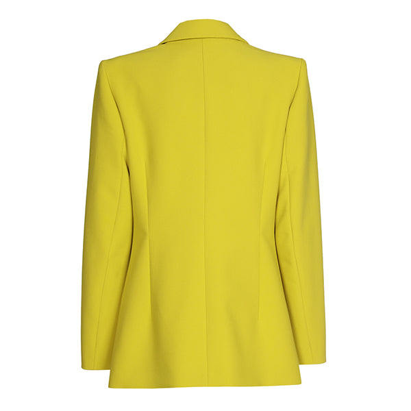 YELLOW FITTED BLAZER