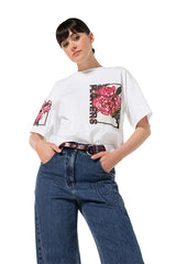 APPLIQUÉ COTTON T-SHIRT