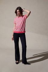 SAILOR STRIPE ROUND NECK T-SHIRT