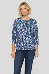 BUTTERFLY PRINT T-SHIRT