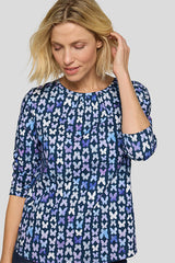 BUTTERFLY PRINT T-SHIRT