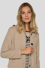 SHOULDER STRAPS SHORT JACKET