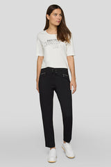 SPARKLING FRONT PRINT T-SHIRT