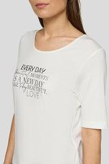 SPARKLING FRONT PRINT T-SHIRT