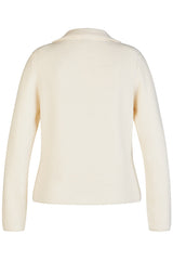 TEXTURED KNIT BLAZER?STYLE CARDIGAN