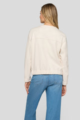 ZIPPER LIGHTWEIGHT BLOUSON JACKET