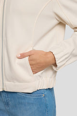 ZIPPER LIGHTWEIGHT BLOUSON JACKET