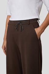 TIE BELT WIDE TROUSERS