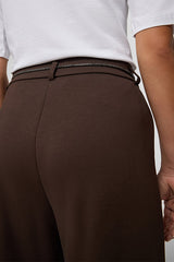 TIE BELT WIDE TROUSERS