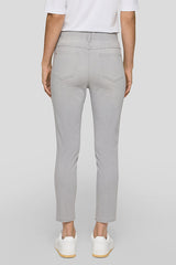 LIGHT GREY PULL ON SLIM JEANS