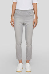 LIGHT GREY PULL ON SLIM JEANS
