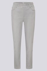 LIGHT GREY PULL ON SLIM JEANS