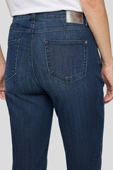 USED INDIGO STRAIGHT LEG SLIM JEANS