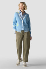 COLLEGE DETAILS CARDIGAN