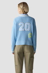 COLLEGE DETAILS CARDIGAN