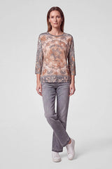 PAISLEY PRINT T-SHIRT
