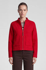 STAND-UP COLLAR JACKET
