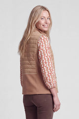 MATERIAL MIX VEST