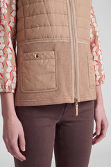 MATERIAL MIX VEST