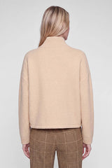 BOMBER JACKET STYLE CARDIGAN