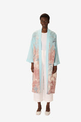 PIRANESI TURQUOISE KIMONO