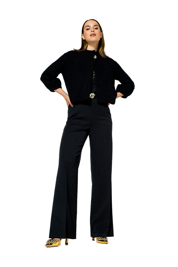 FUN TEXTURE BOMBER JACKET