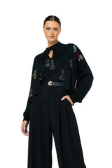 FANTASY STUDS SHORT CARDIGAN