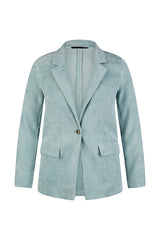 MINT GREEN CORDUROY BLAZER