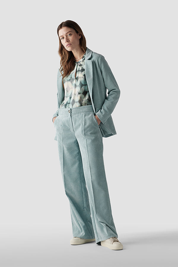 MINT GREEN CORDUROY TROUSERS