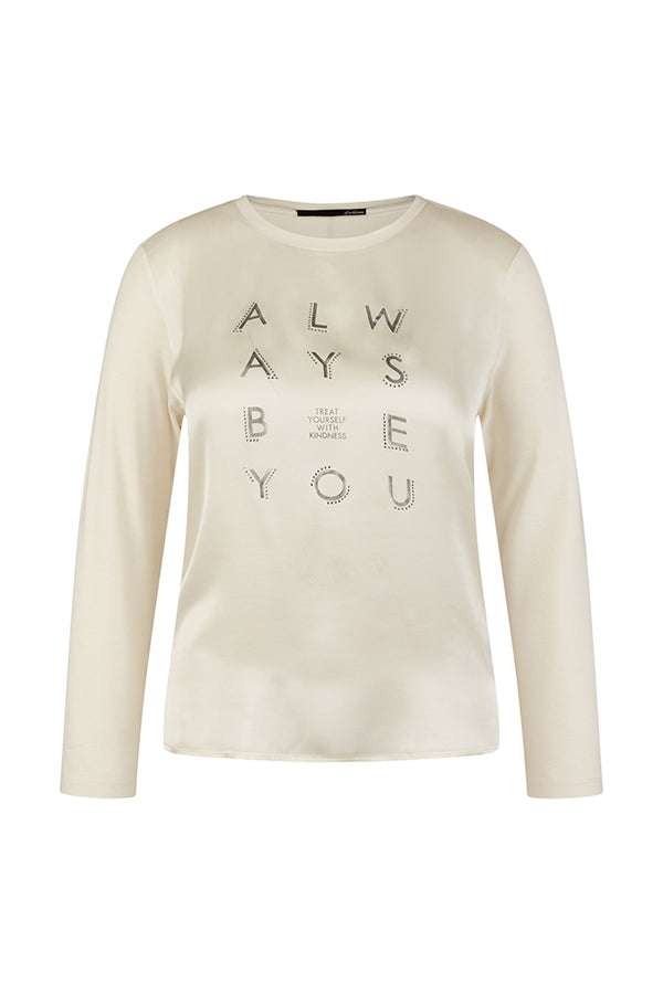 "ALWAYS BE YOU" LONG SLEEVED T-SHIRT