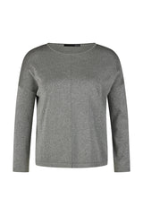 GREY SOFT WOOL PULLOVER