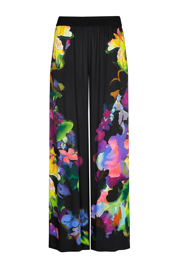 AQUARELLE PALAZZO TROUSERS