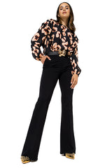 COMFORTABLE BOOTCUT TROUSERS