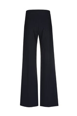 NIGHTBLUE SWALLOW DETAIL BOOTCUT TROUSERS