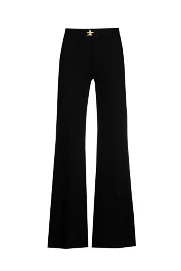 SWALLOW DETAIL BOOTCUT TROUSERS