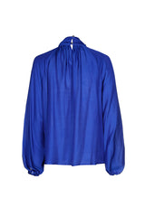 PLEAT EFFECT LOOSE-FITTING TOP