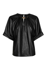 VEGAN LEATHER COMFORTABLE TOP