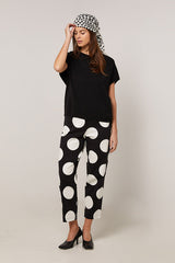 OVERSIZED SHORT-SLEEVE SWEATER