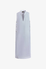 BERTUCI WHITE LINEN TUNIC