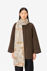 ROMA WOOL CASHMERE SILK SCARF