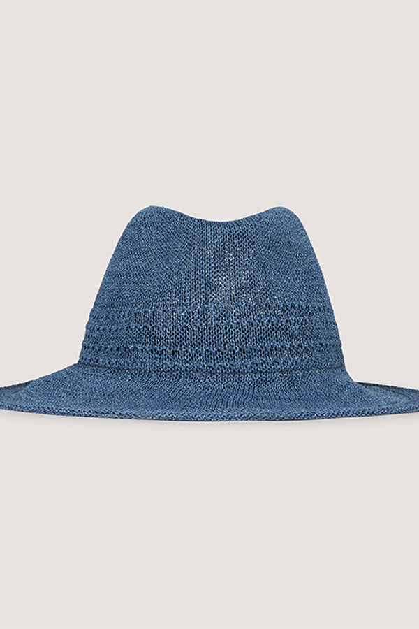 DENIM BLUE BORSALINO HAT