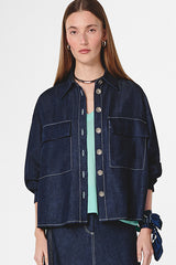 OVERSIZED DENIM SHIRT
