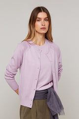 SILK ROUND NECK TWIN SET