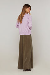 SILK ROUND NECK TWIN SET