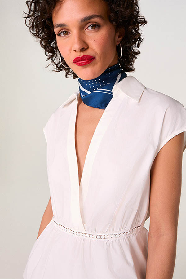 WHITE COTTON TOP
