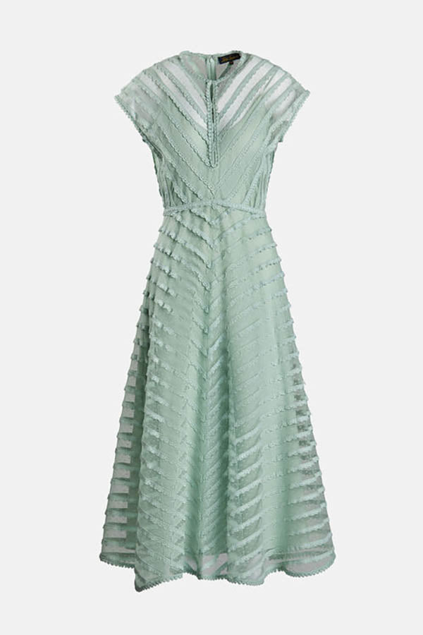 PIANOSA MINT GREEN LACE DRESS